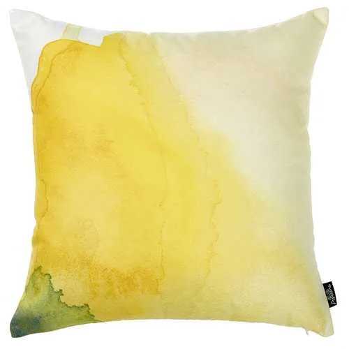 18"x 18" Watercolor Sunrise Dream Decorative Throw Pillow Cover