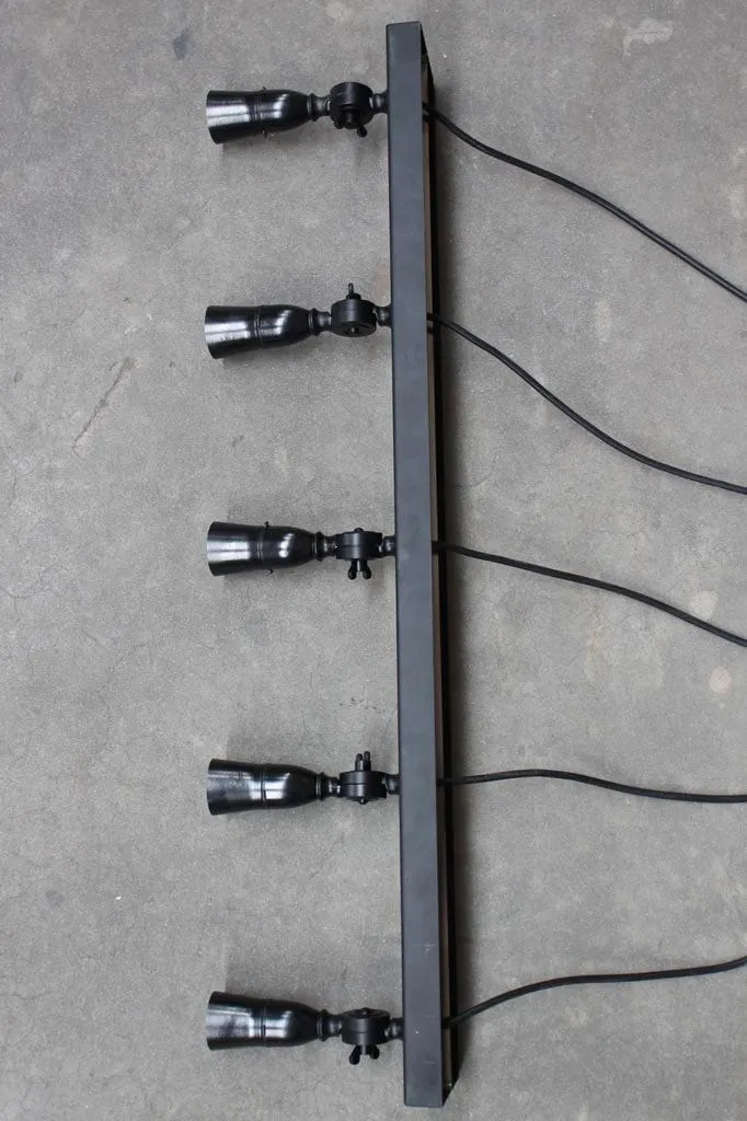 5 Light Adjustable Flush Mount