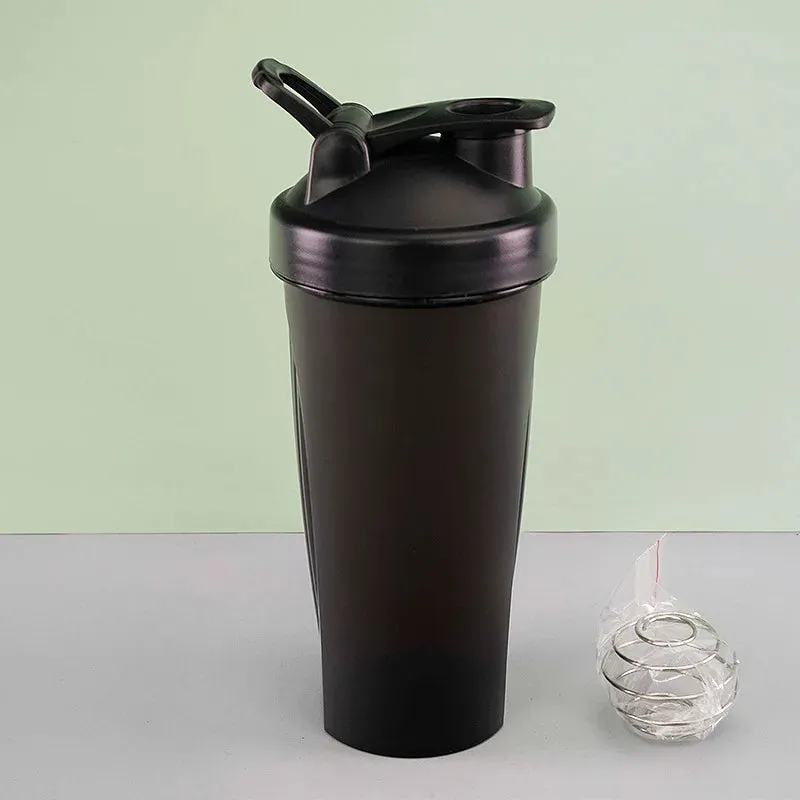 600ml Leak-Proof Protein Shaker Bottle with Mixing Ball