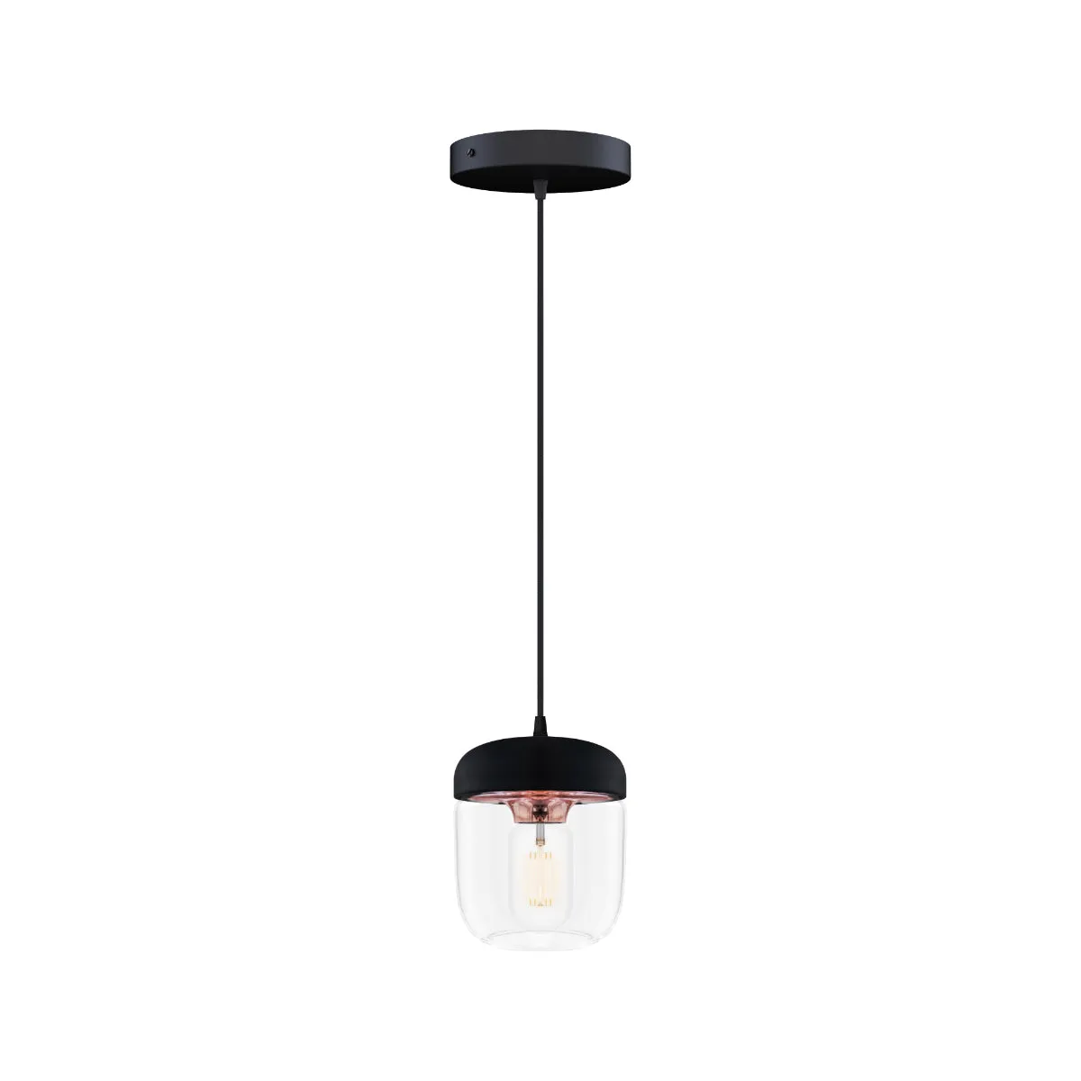 ACORN Black Pendant Light