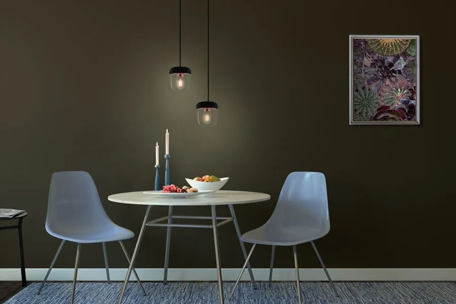 ACORN Black Pendant Light