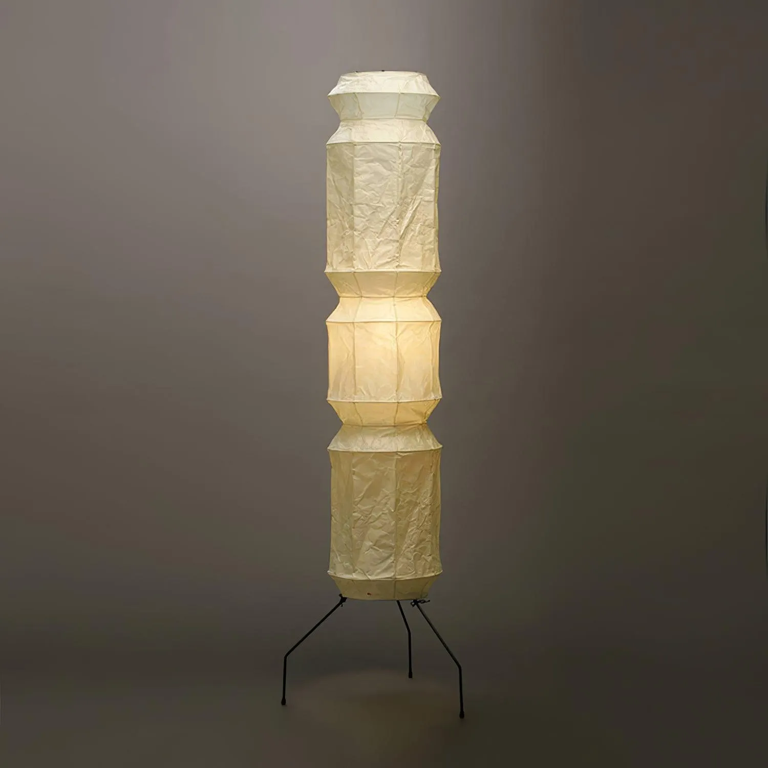 Akari UF4-L6 Floor Lamp 20.4″- 74″