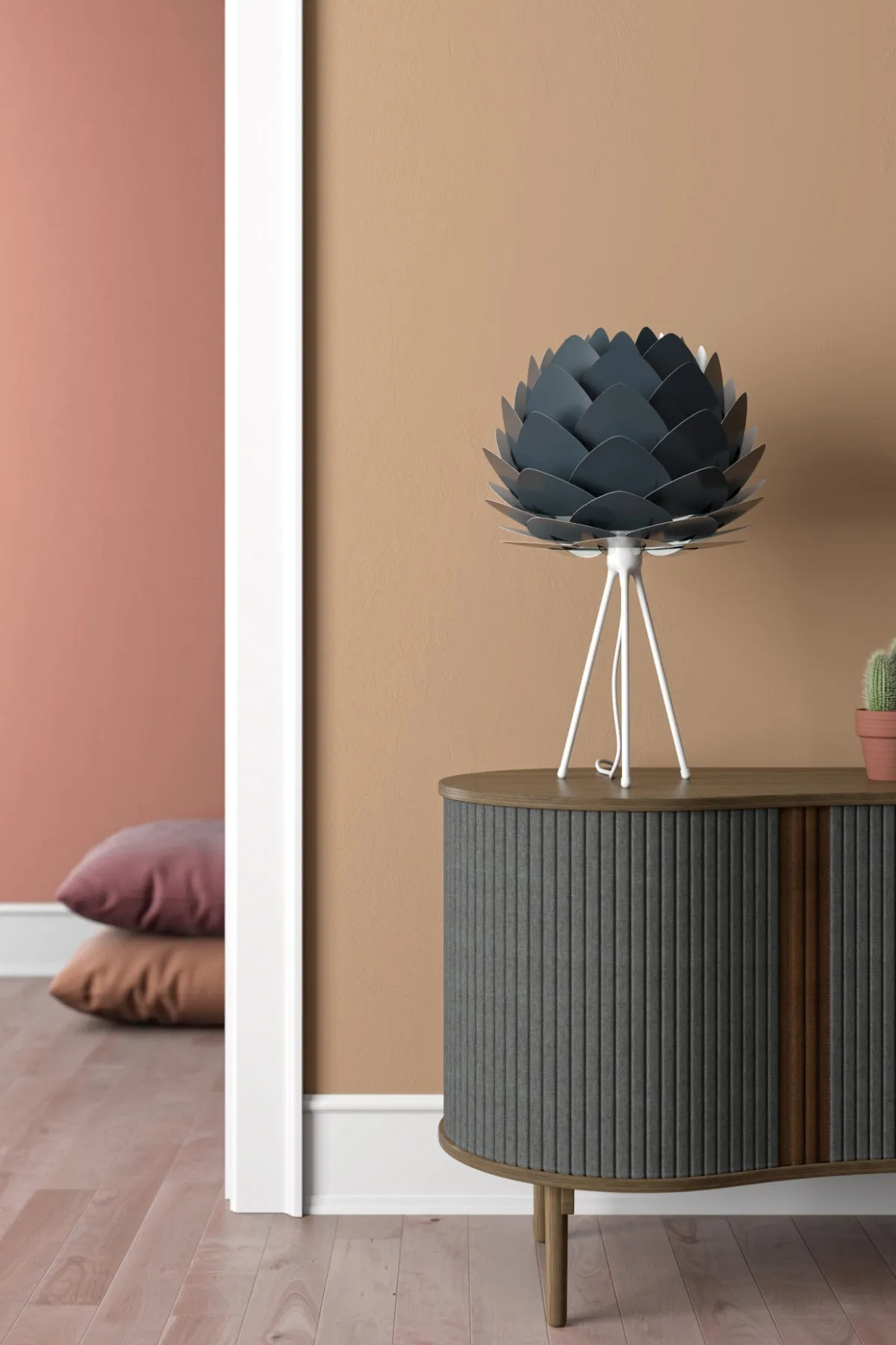 ALUVIA Anthracite Grey Table Lamp
