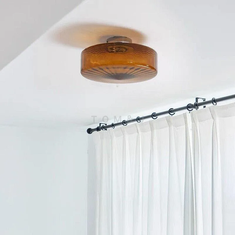 Amber Razia Ceiling Light