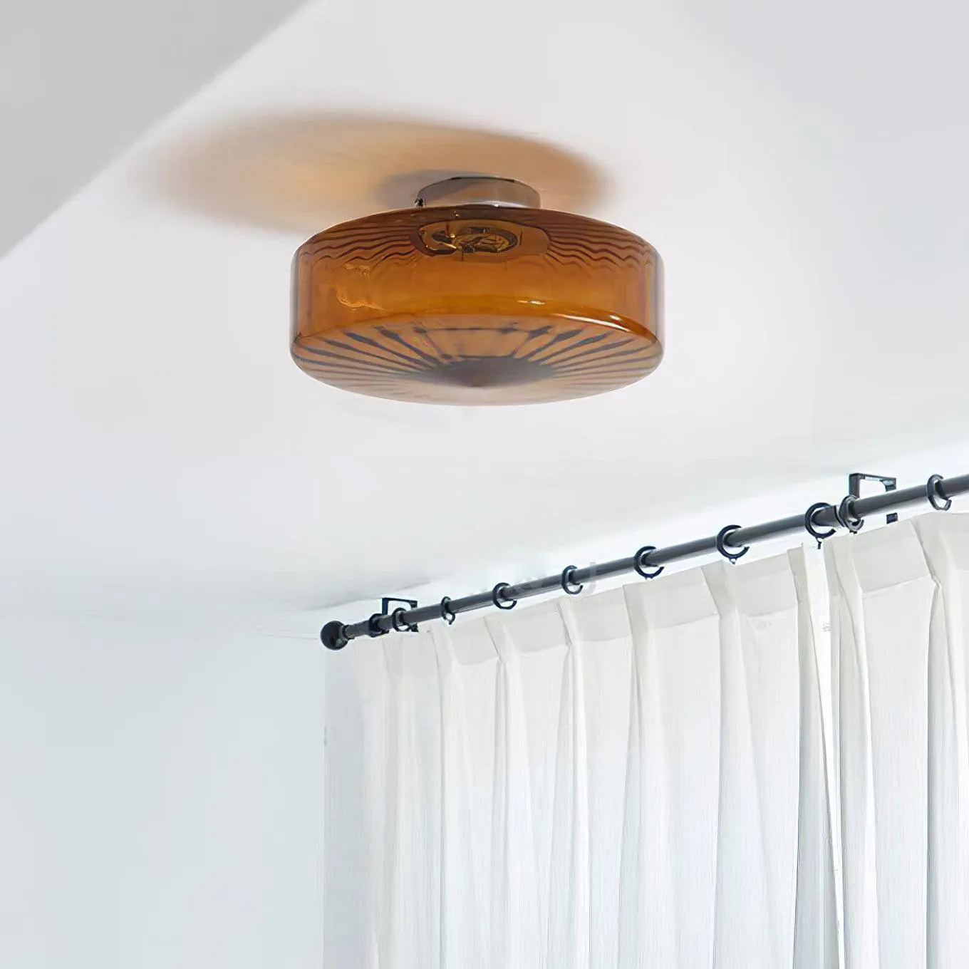 Amber Razia Ceiling Light