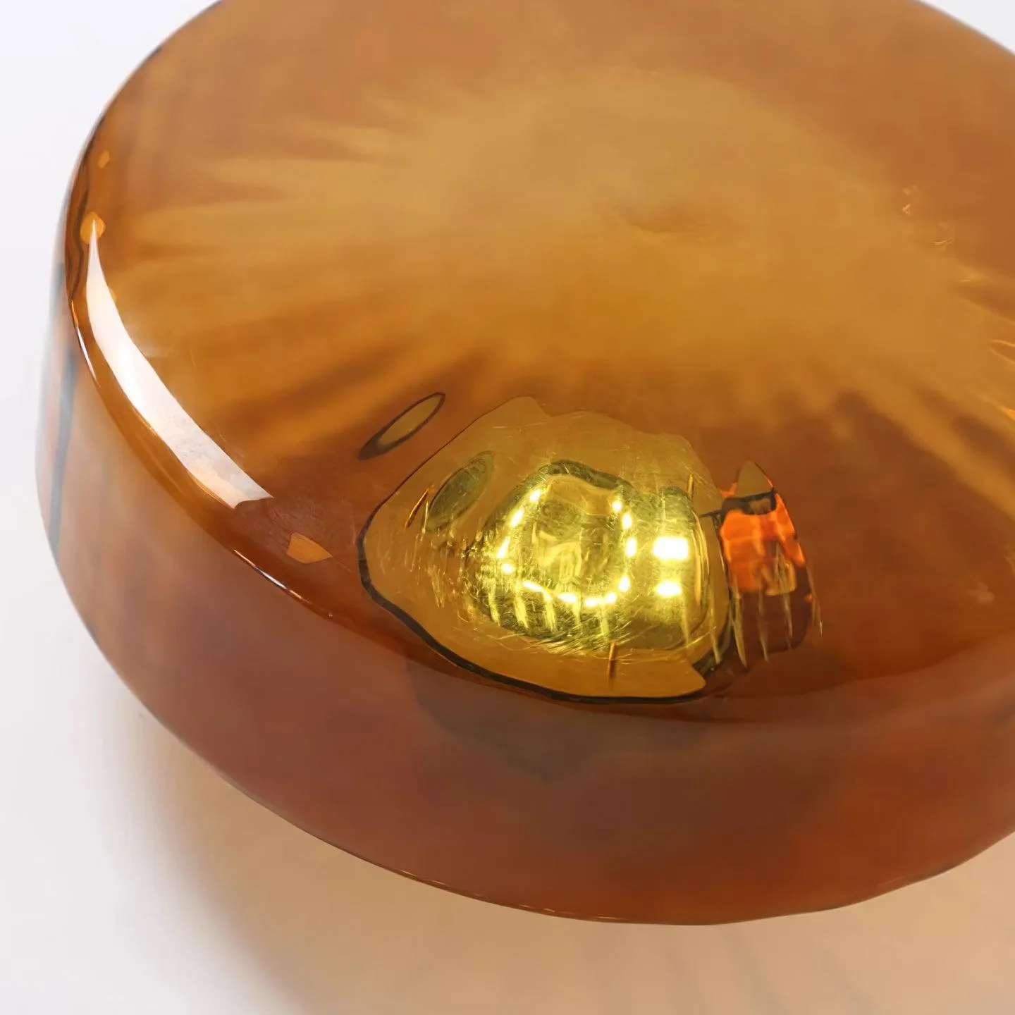Amber Razia Ceiling Light
