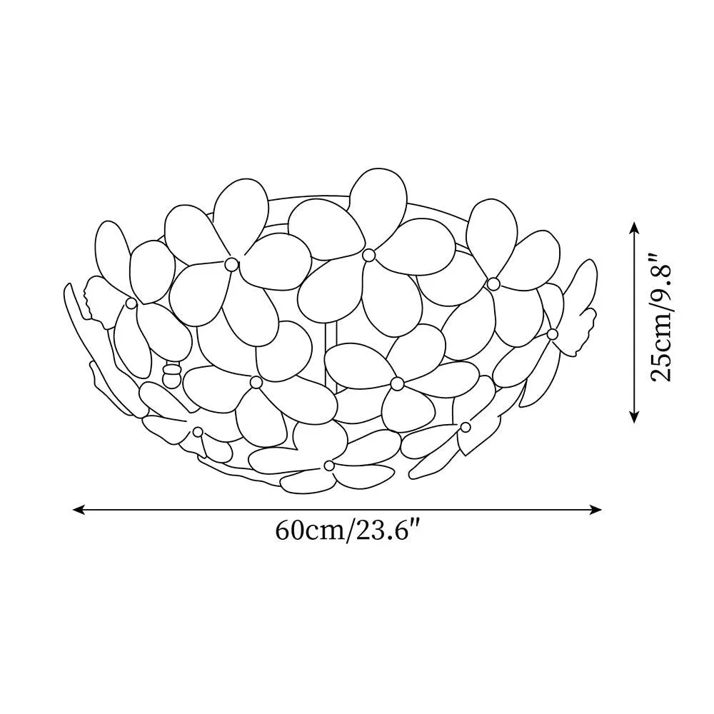 Anan Floral Ceiling Light