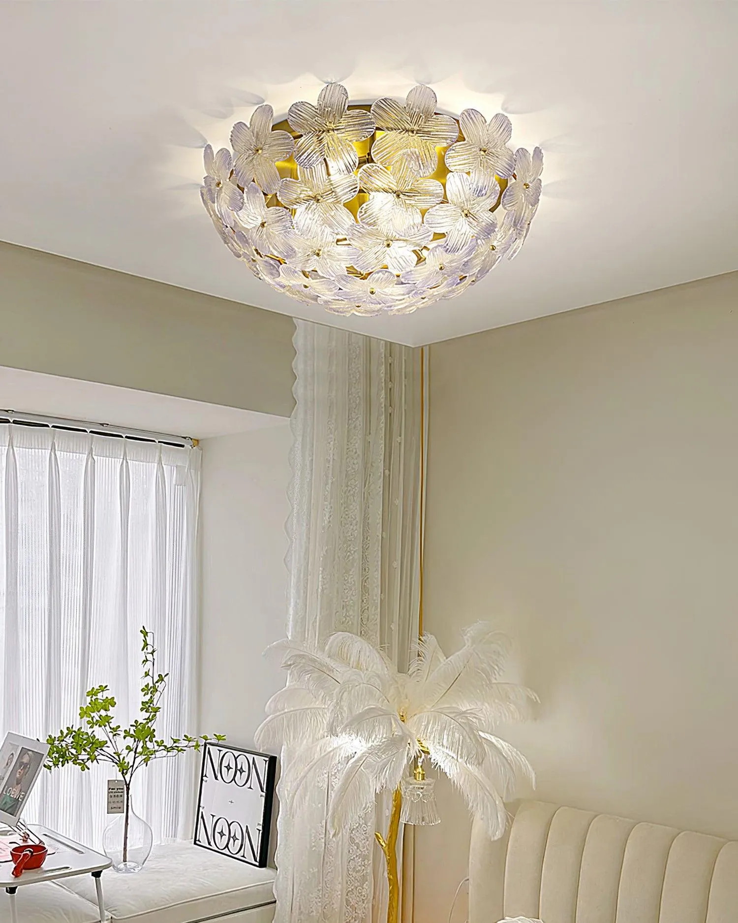 Anan Floral Ceiling Light