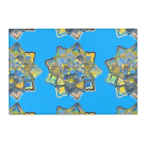 Area Rugs Featuring Hand-Drawn Mandala Designs