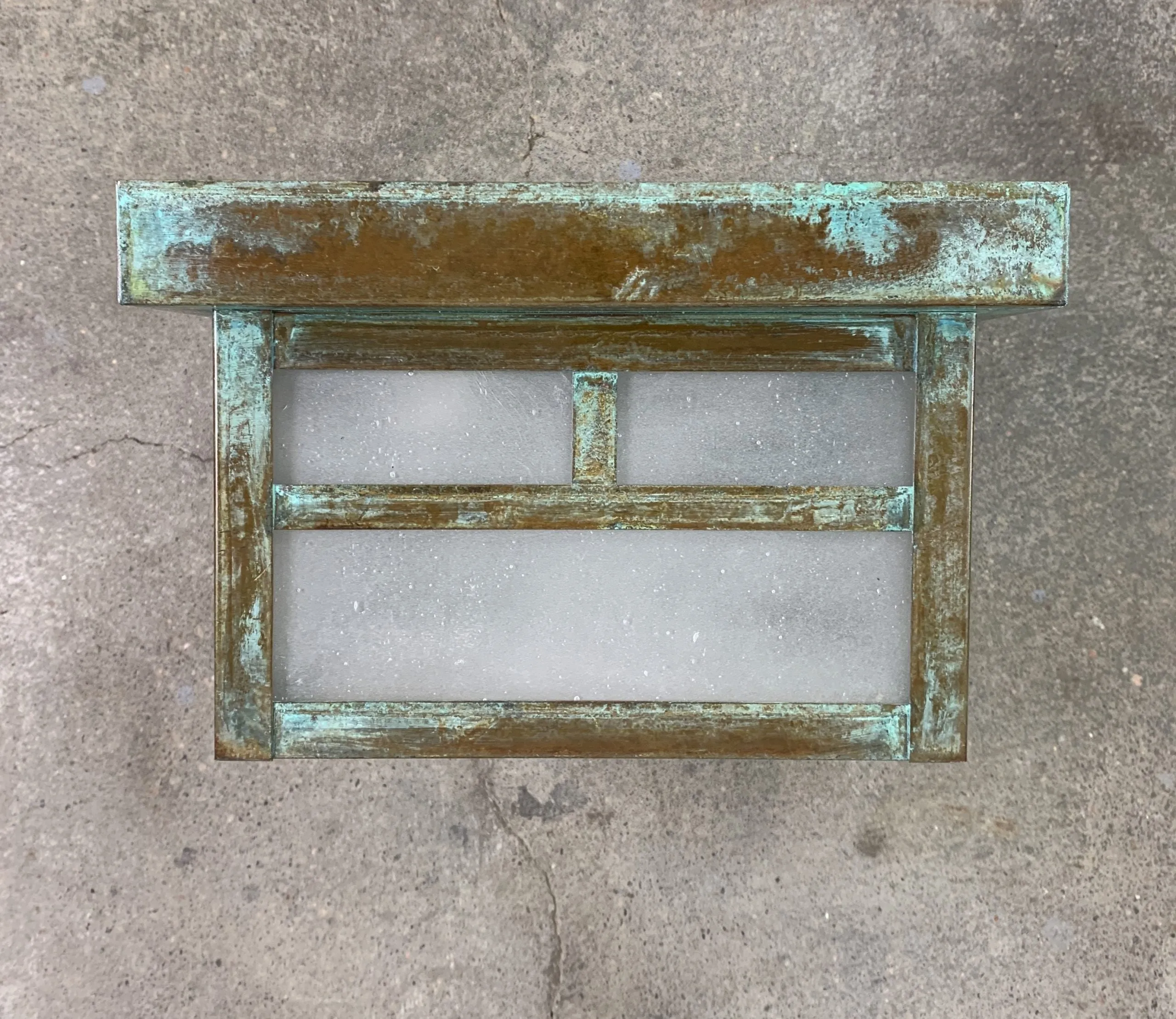 Arroyo Ceiling Light, Mission Style, Craftsman Flushmount, Copper