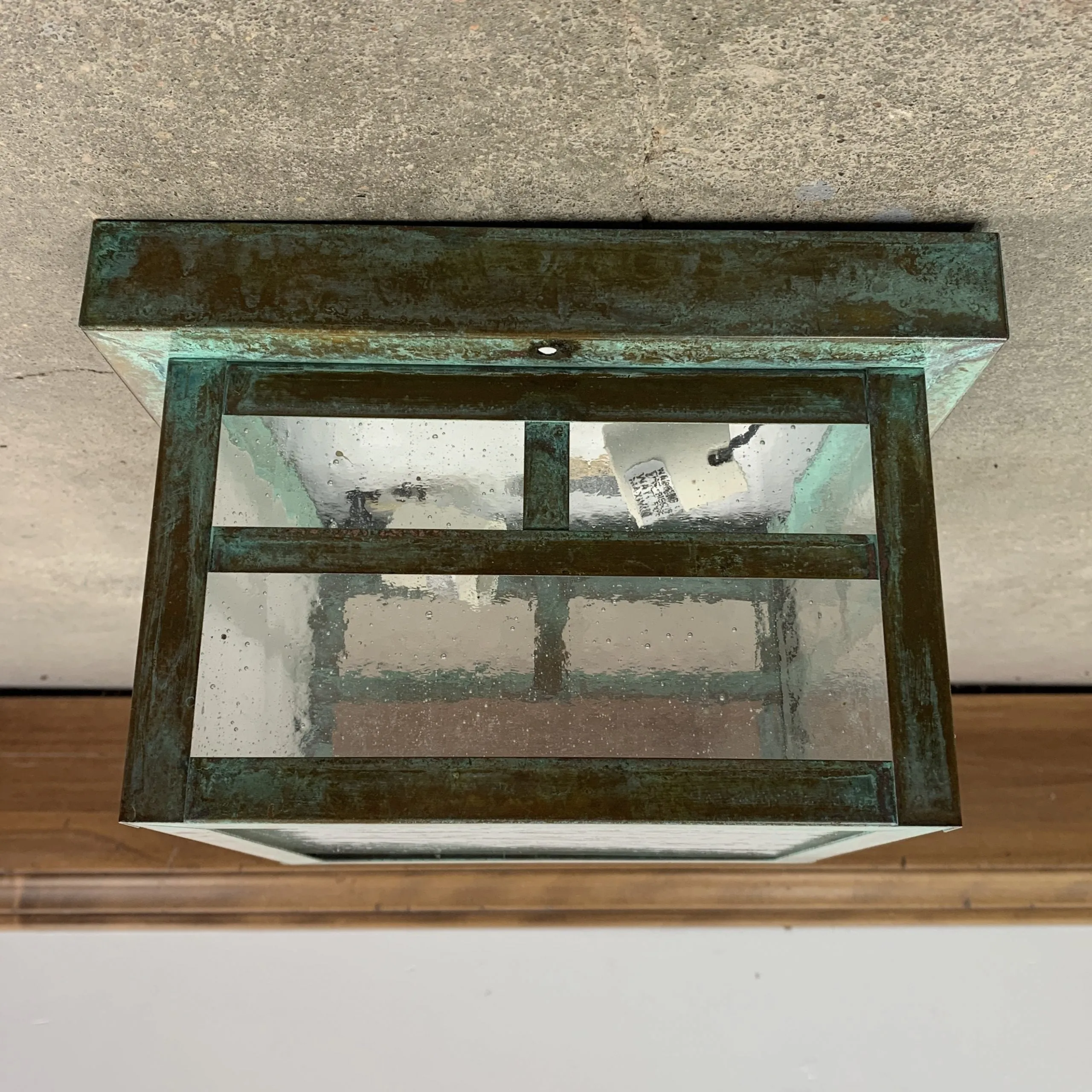 Arroyo Ceiling Light, Mission Style, Craftsman Flushmount, Copper