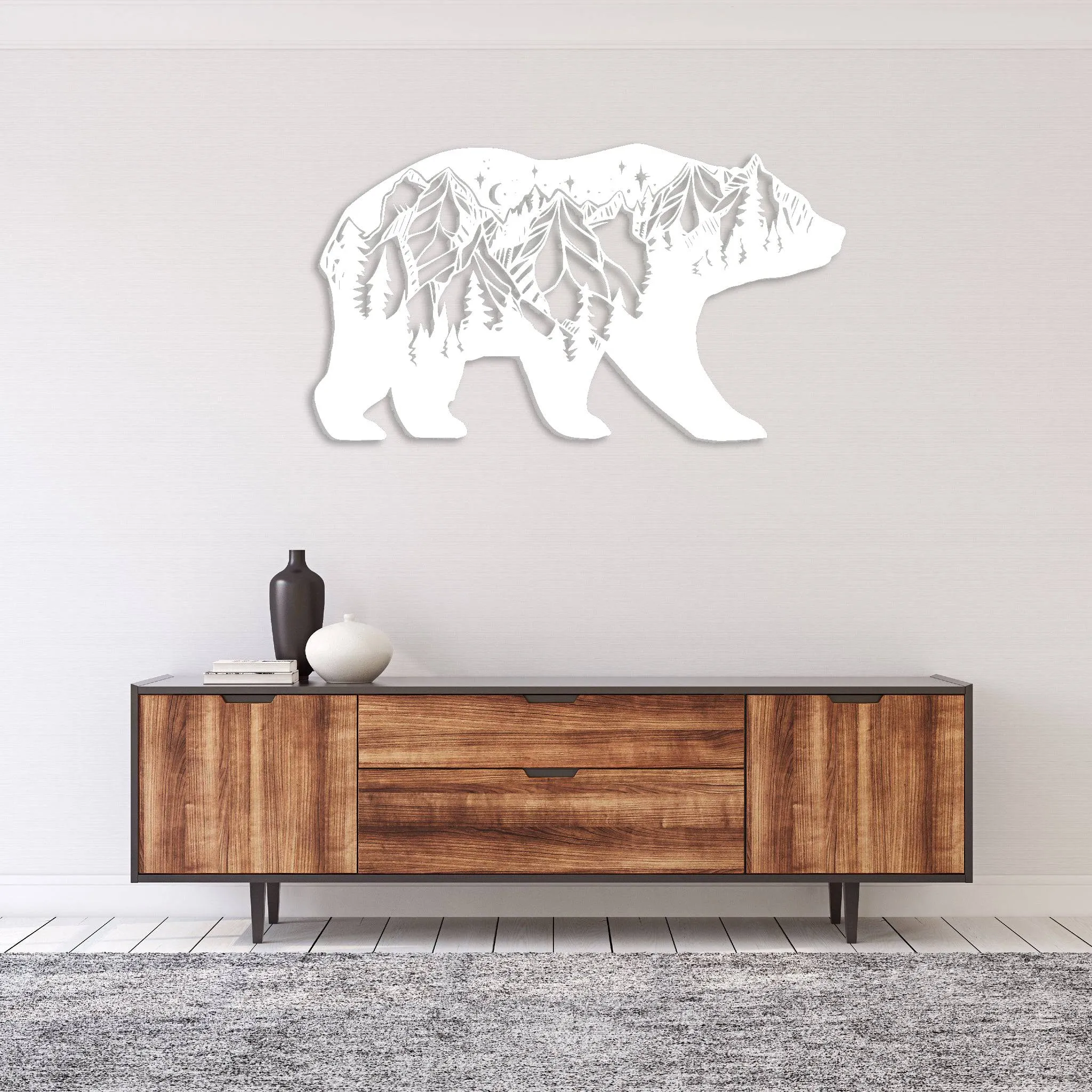 Bear Mountain - Metal Wall Art