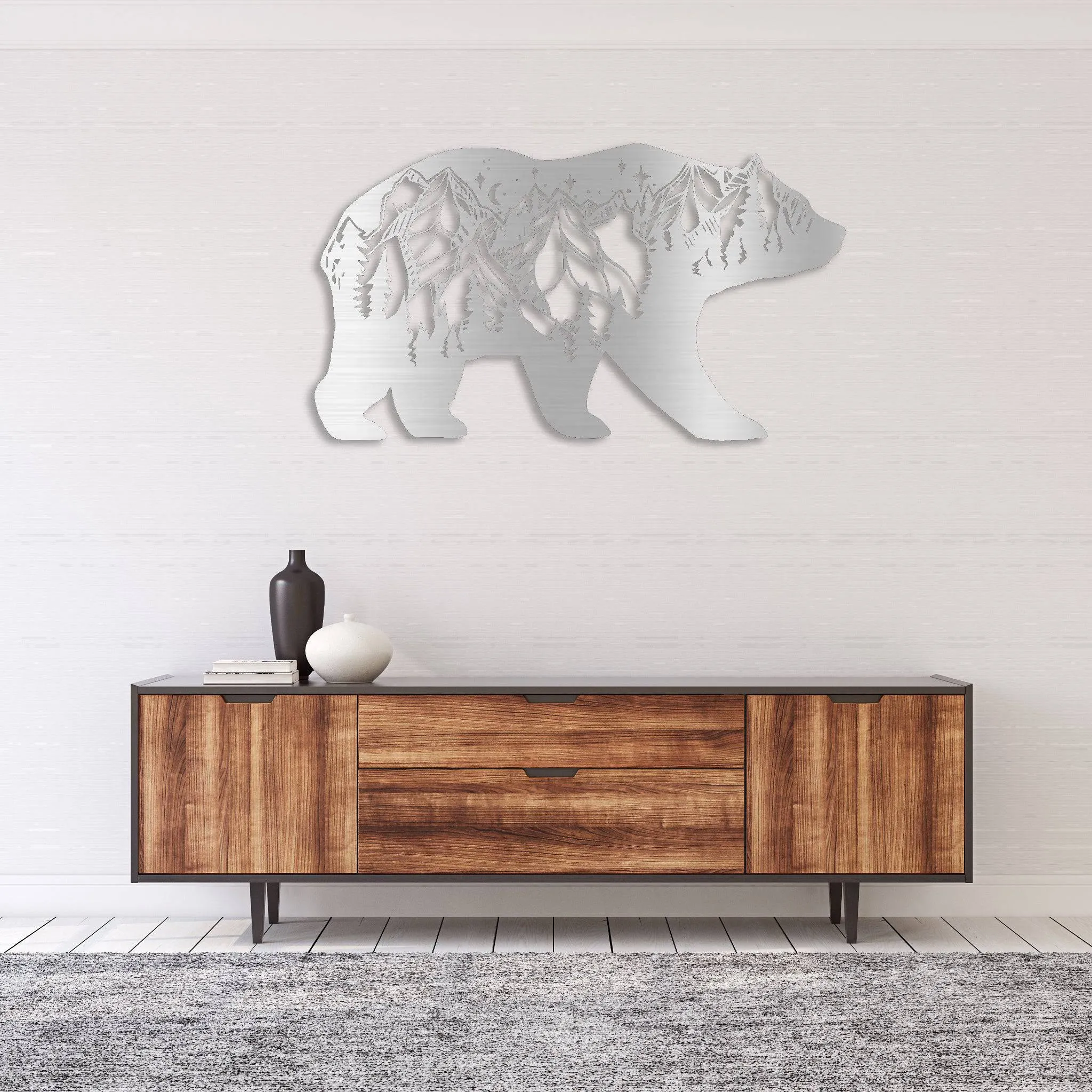 Bear Mountain - Metal Wall Art