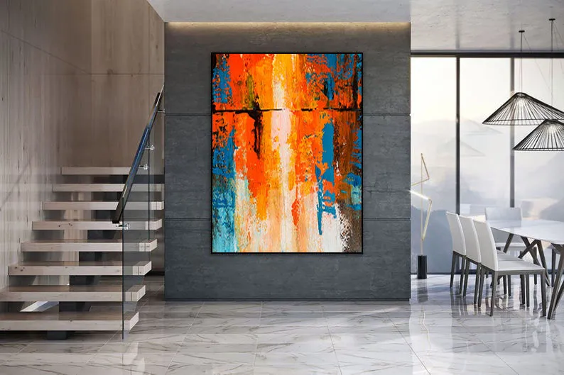 Big Canvas Paintings for Home Decor Contemporary Art Bp041