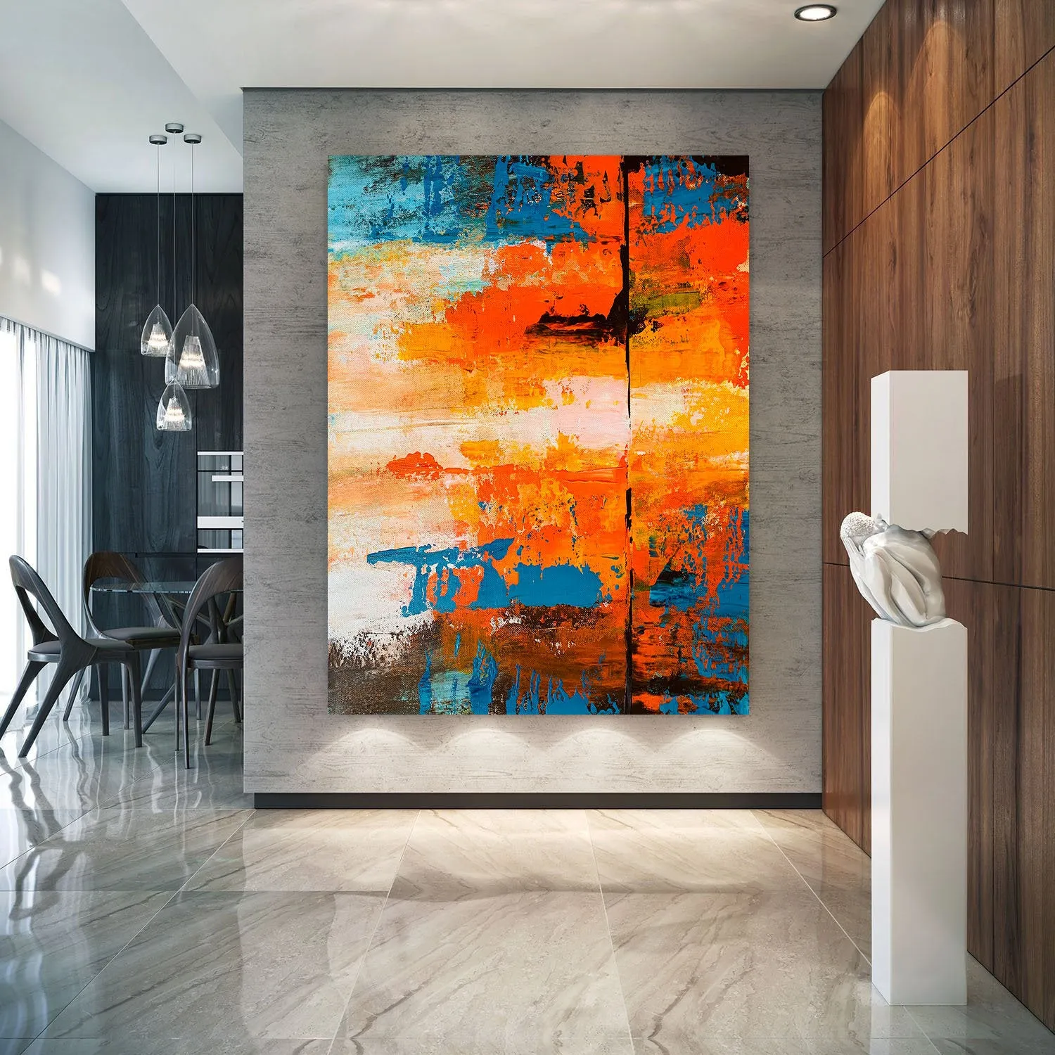 Big Canvas Paintings for Home Decor Contemporary Art Bp041