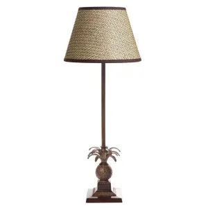 Caribbean Table Lamp Base Brown