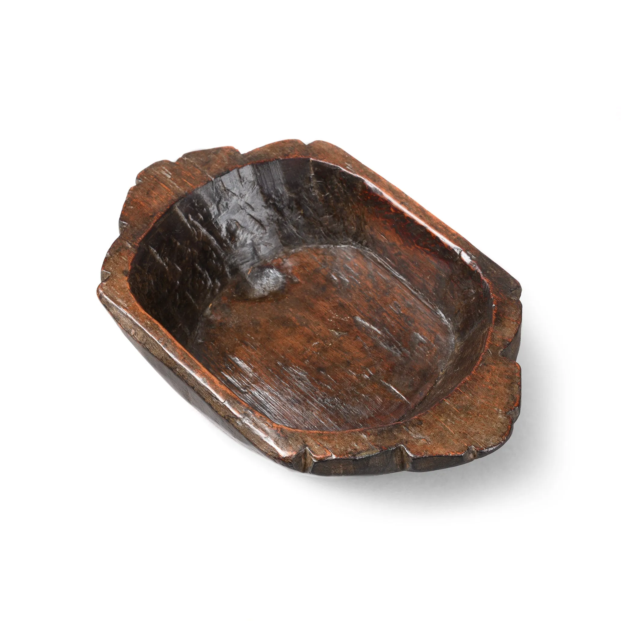 Carved Indian Parath Bowl From Kerala - 19thC