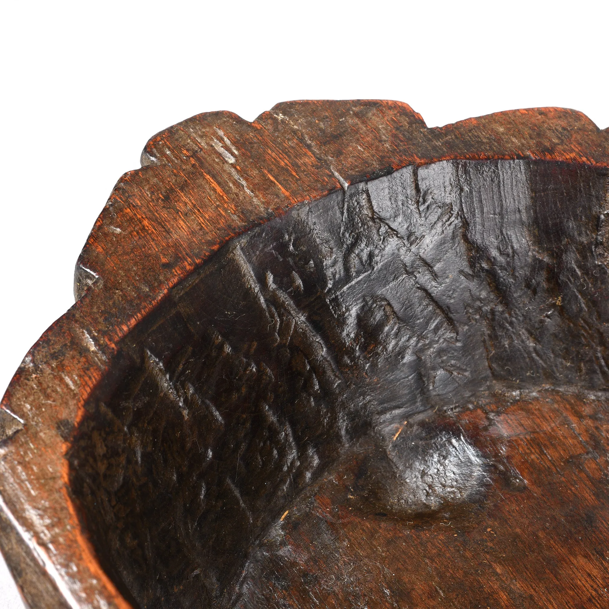 Carved Indian Parath Bowl From Kerala - 19thC