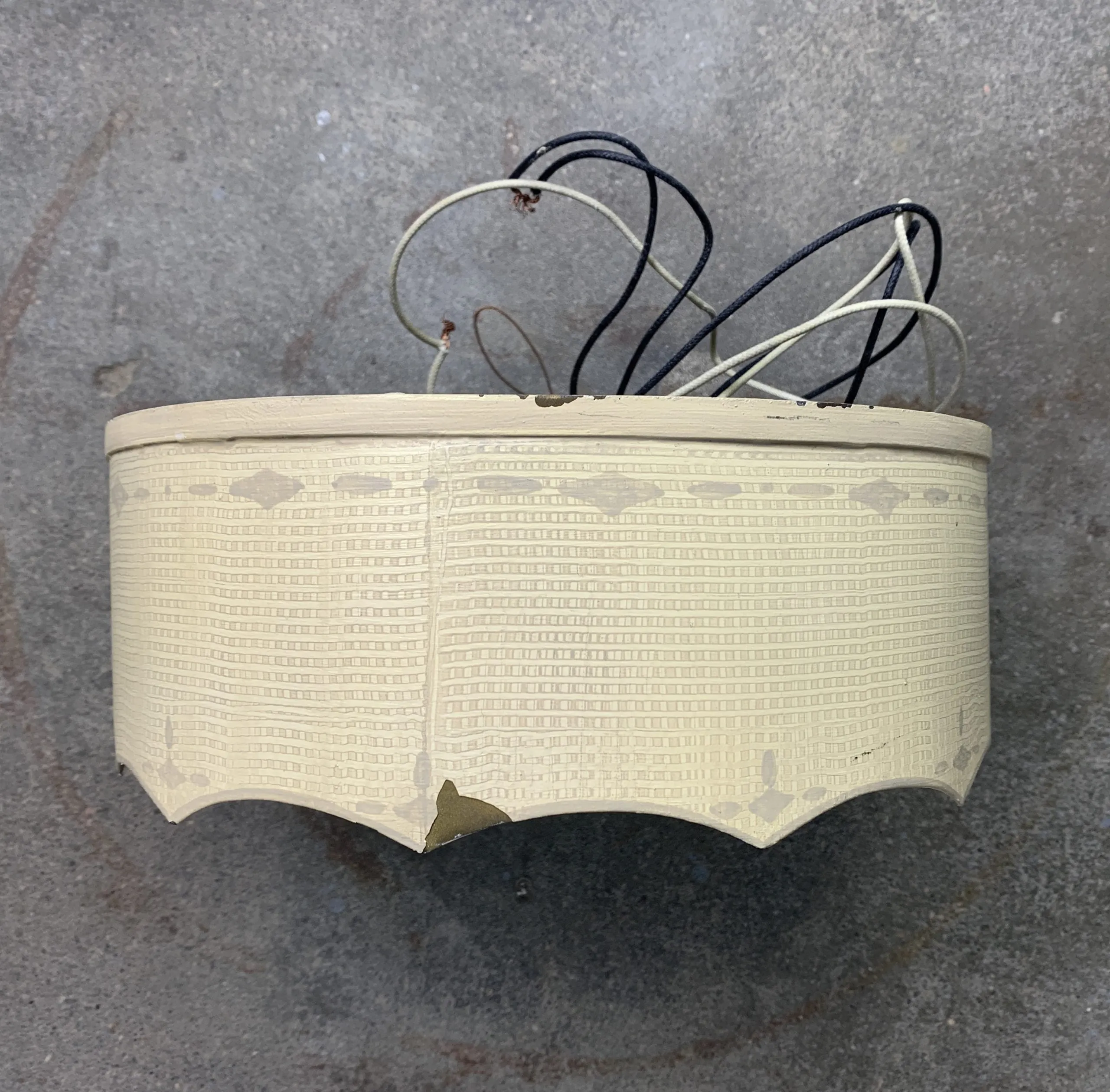 Ceiling Light, Vintage, Mid-Century, Flush-Mount