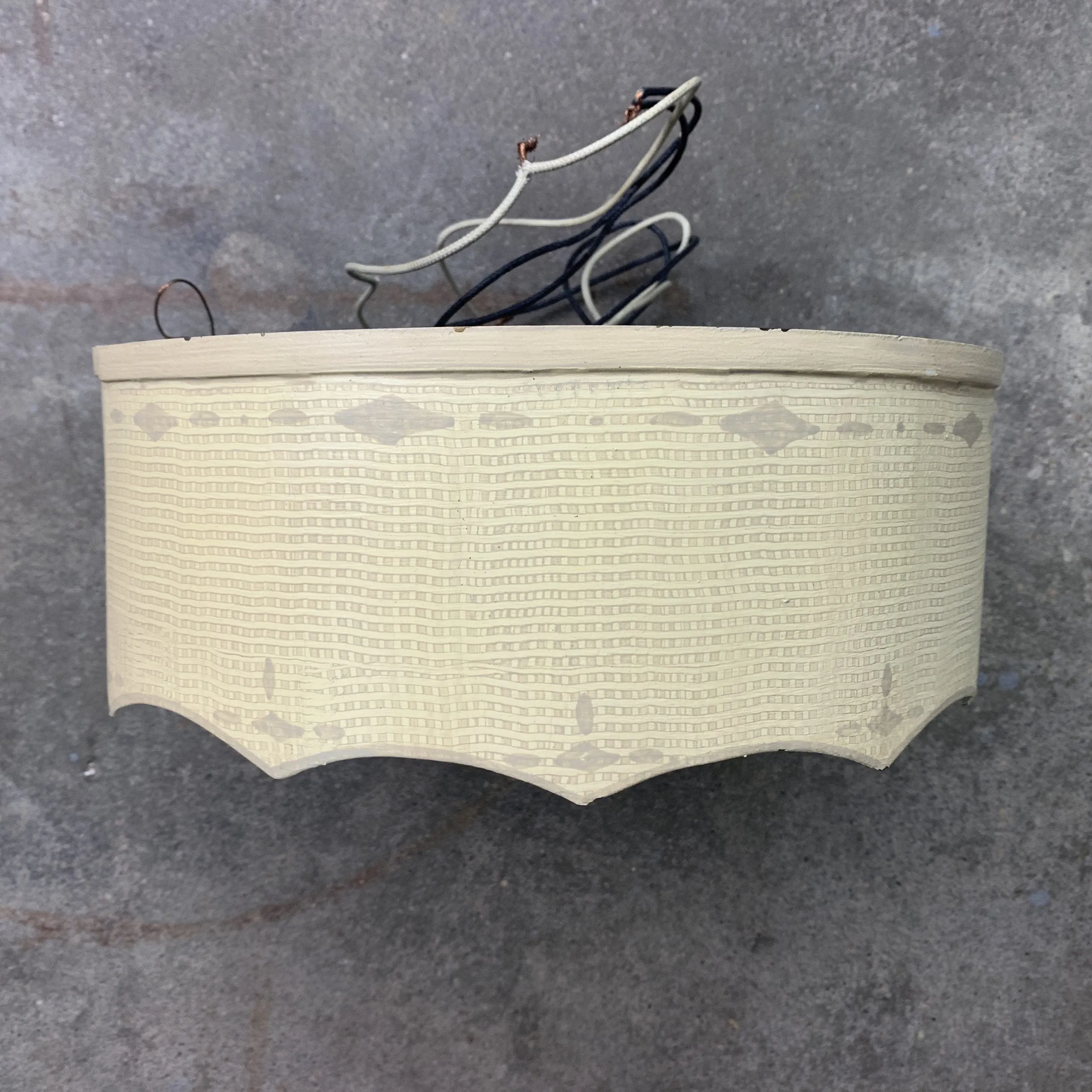 Ceiling Light, Vintage, Mid-Century, Flush-Mount