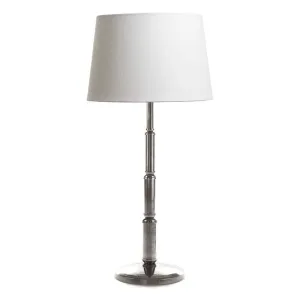Chapman Table Lamp Base Antique Silver