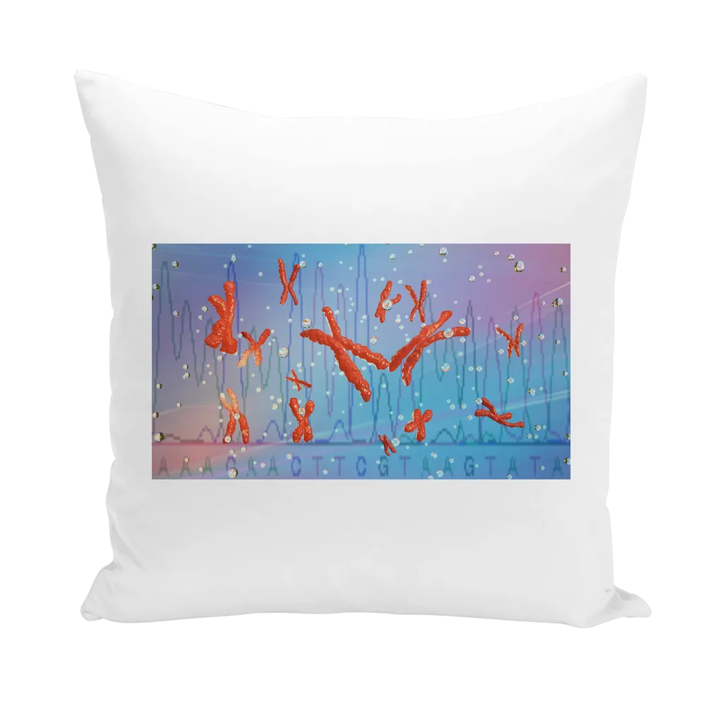Chromosomes Throw Pillows