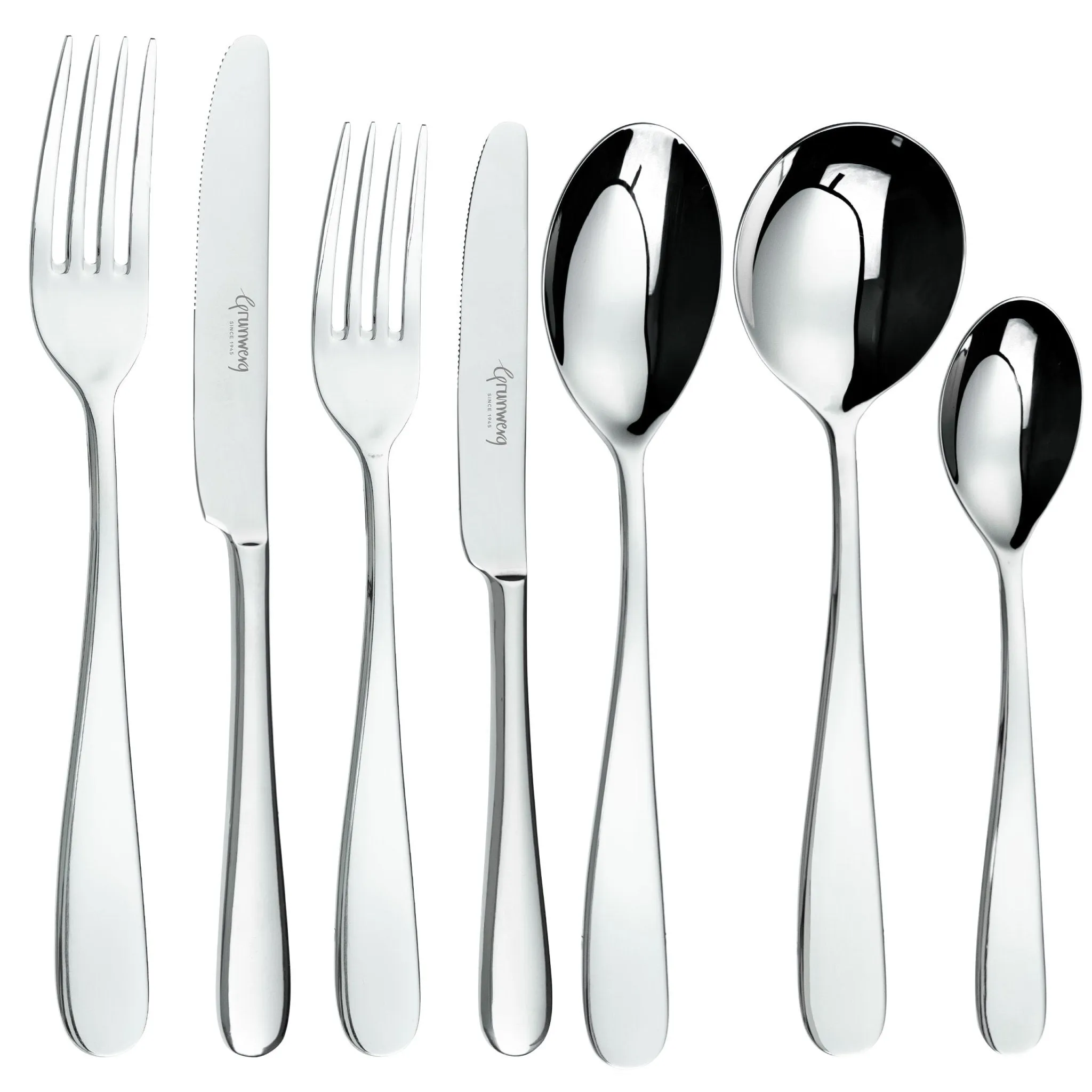 Clarence 56 Piece Cutlery Set for 8 People