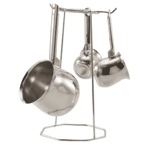 Coffee pot set ( 1 , 2, 5 )   stand