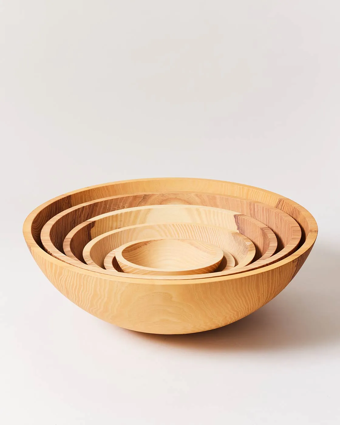 Crafted Wooden Bowls (small) by Farmhouse Pottery