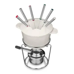 Cuisinart 1.5qt Cast Iron Fondue Maker - Hearth & Hand with Magnolia Cream