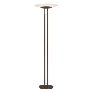 Dubai LED Torchiere Lamp in Bronze