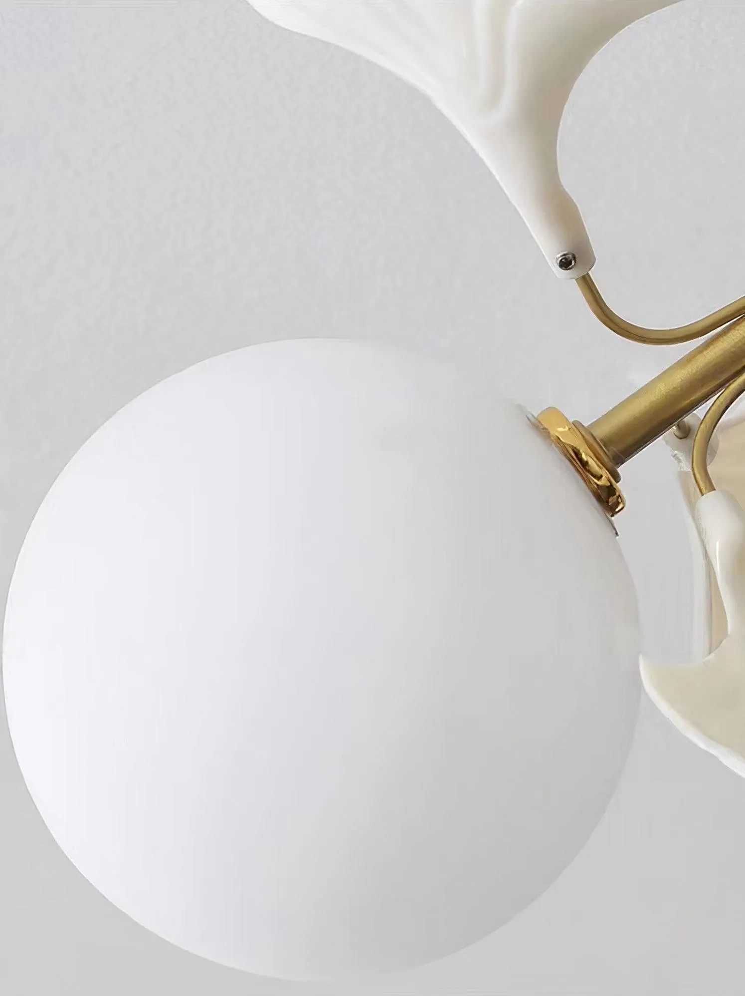 Gingko Glass Ball Ceiling Light