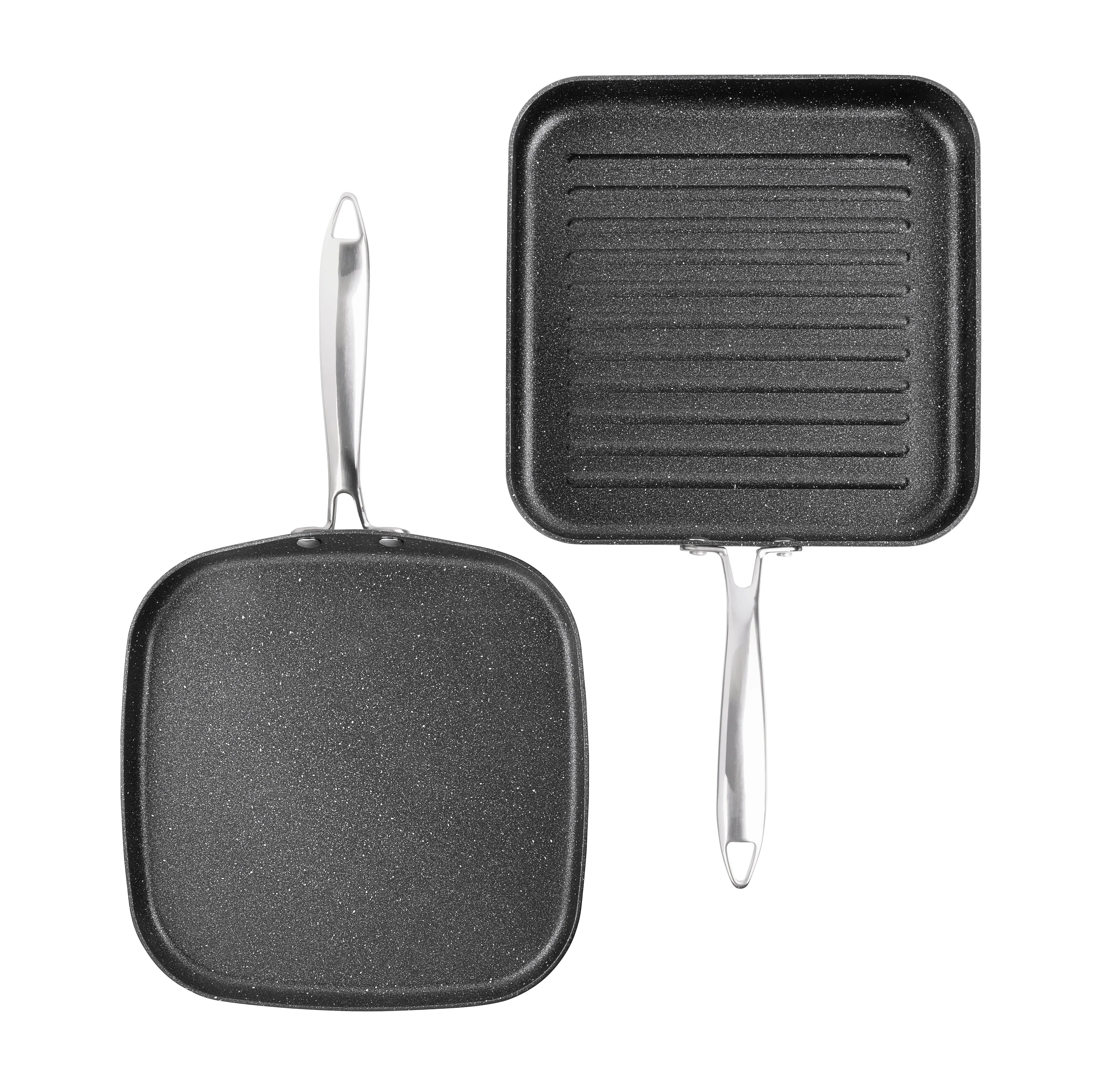 Granitestone Pro Series Hard Anodized Grill & Griddle Set