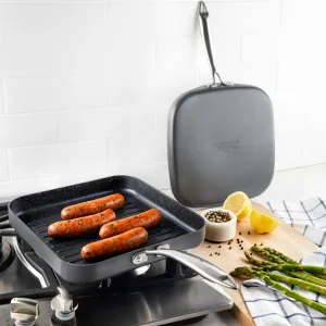 Granitestone Pro Series Hard Anodized Grill & Griddle Set