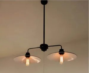 JÖRGEN Disk Shades Twin  Lamp
