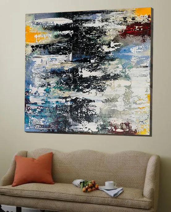 Large Scale Original Art Abstract Painting Living Room Office Wall Art Bp033