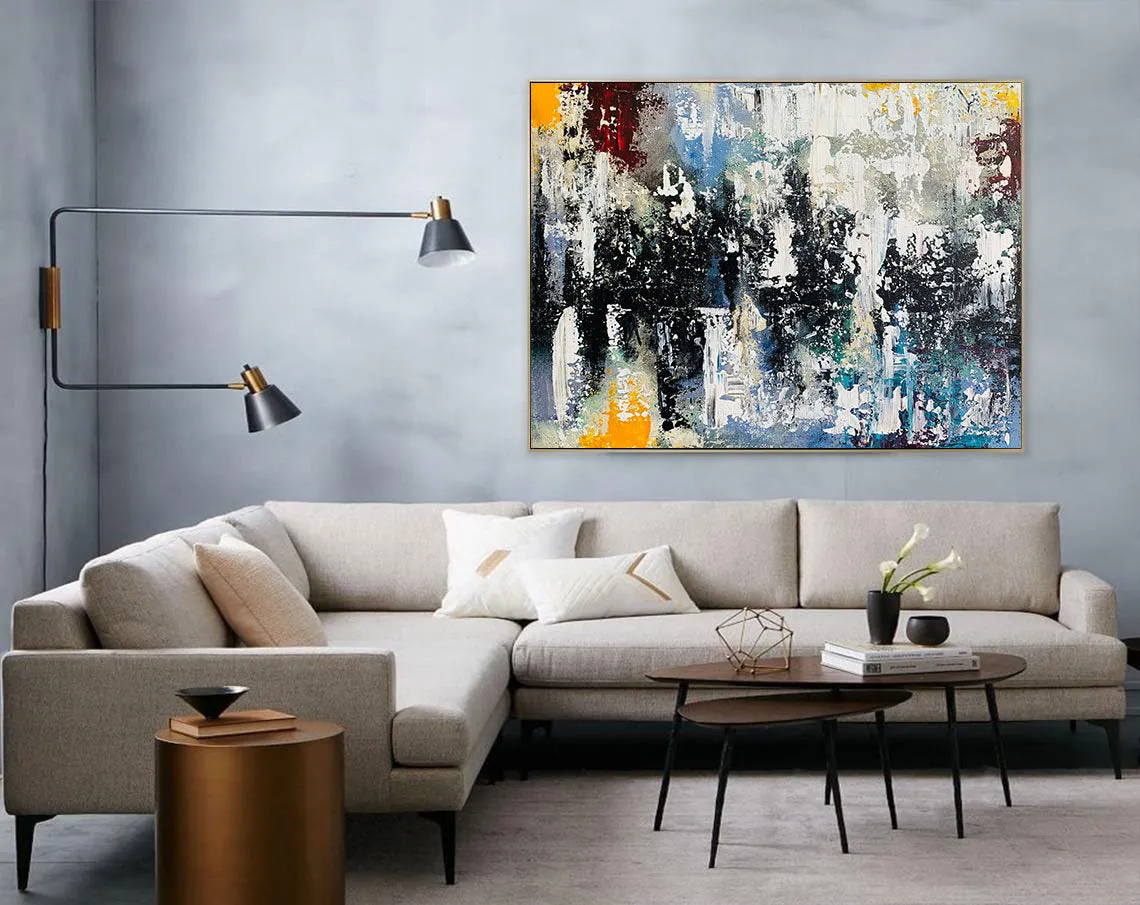 Large Scale Original Art Abstract Painting Living Room Office Wall Art Bp033