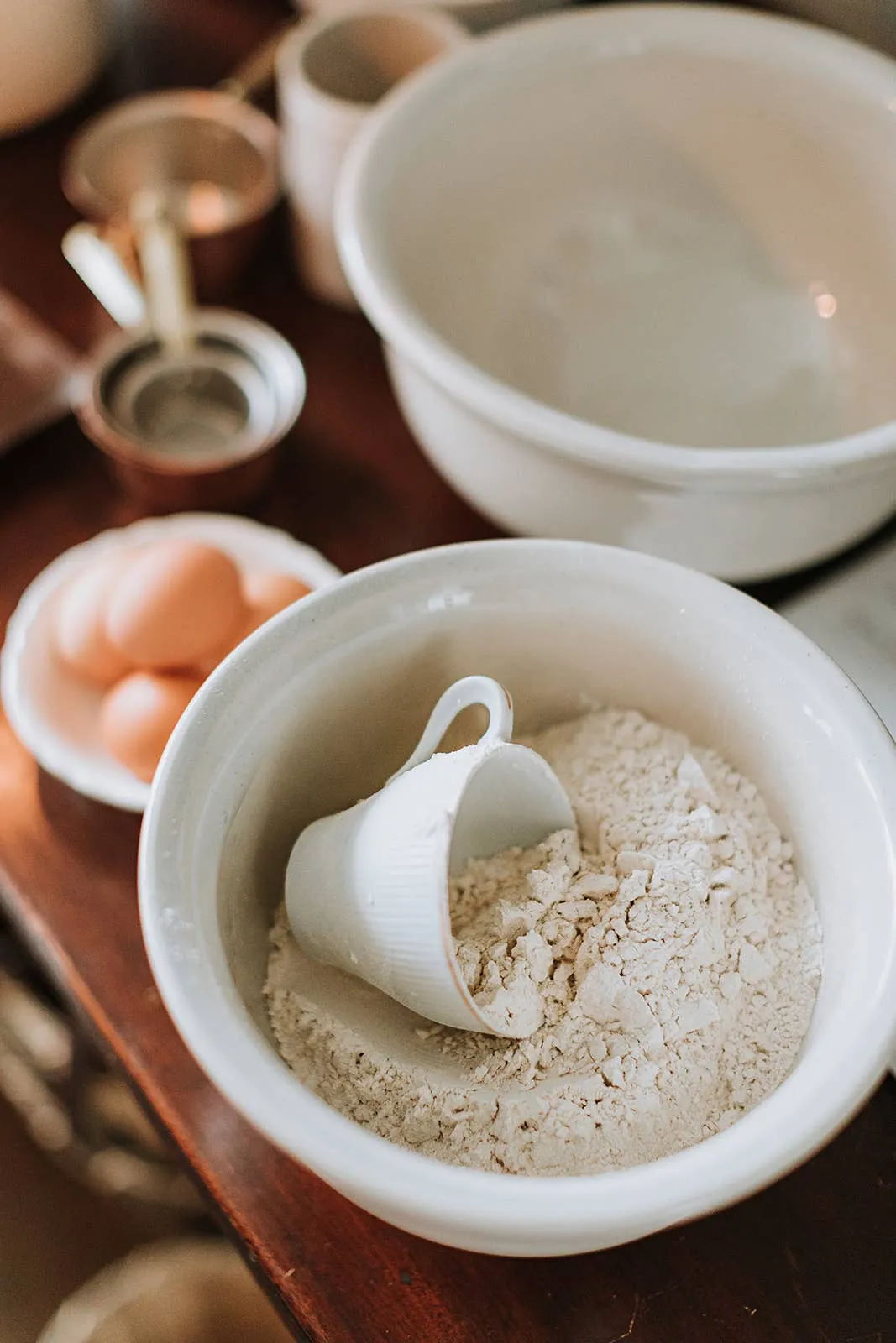 Large Stoneware Ceramic Mixing Bowl