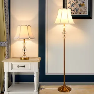 LED Crystal Floor Lamp for Modern Homes