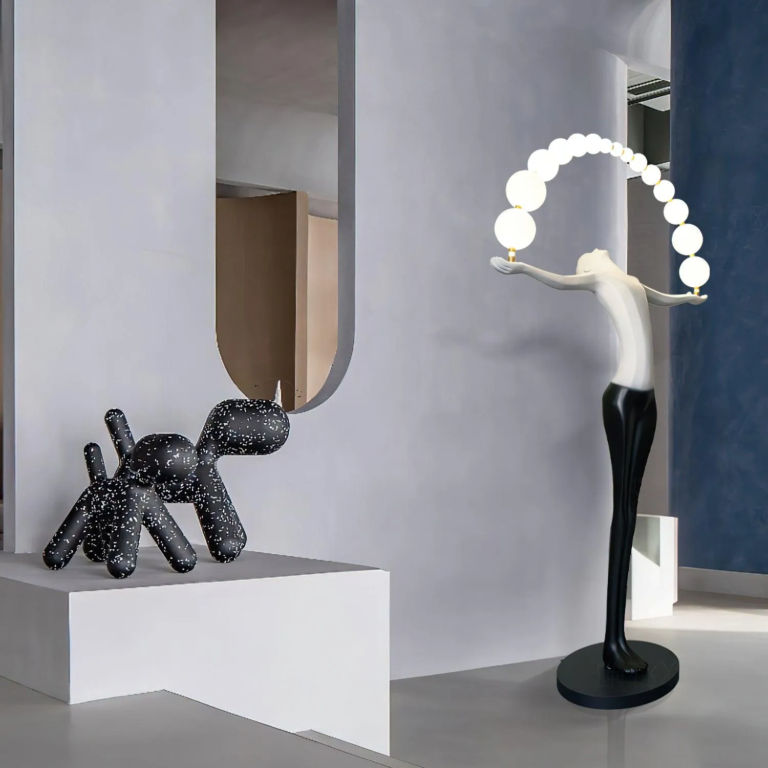 Liberty Sculpture Floor Lamp