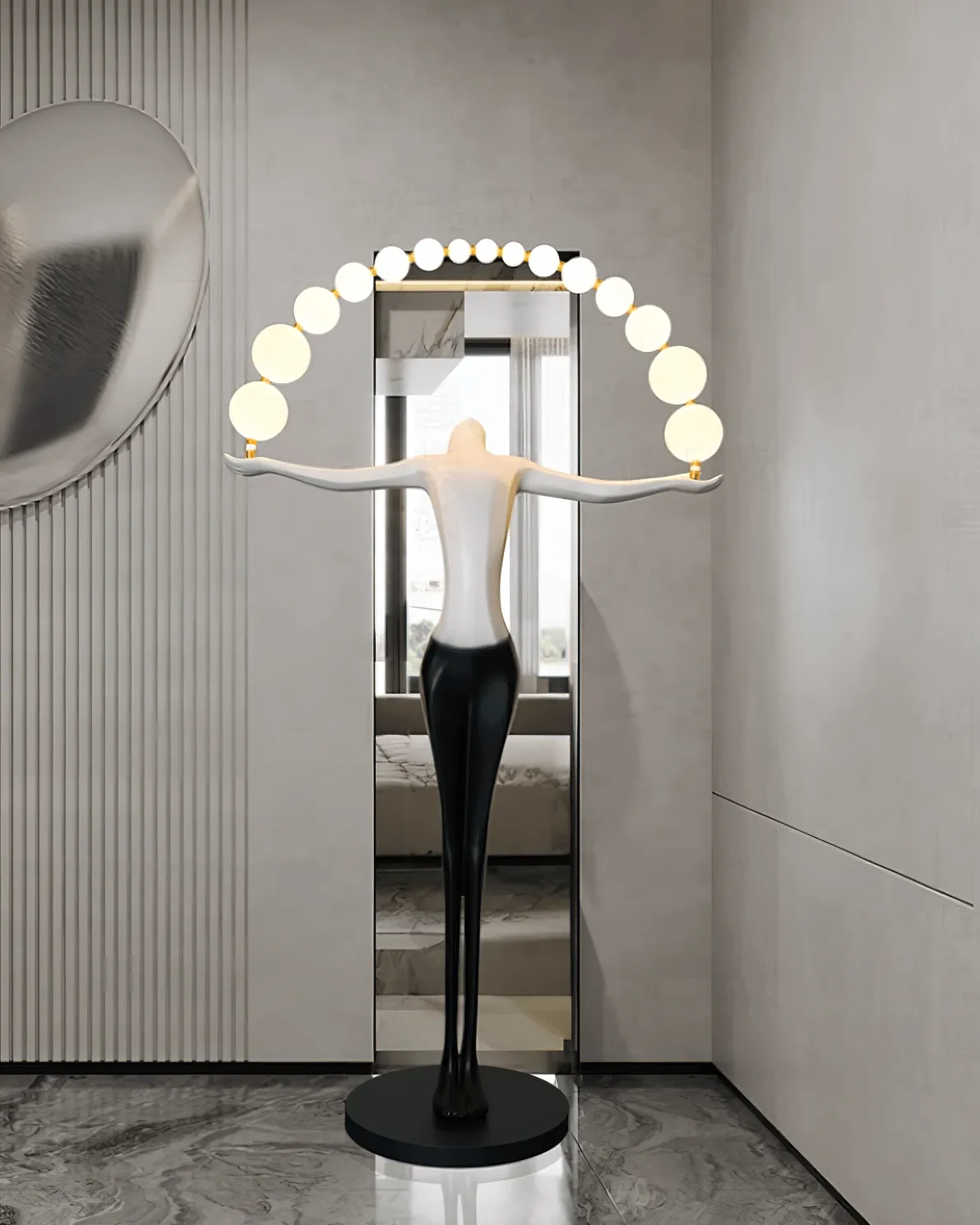 Liberty Sculpture Floor Lamp