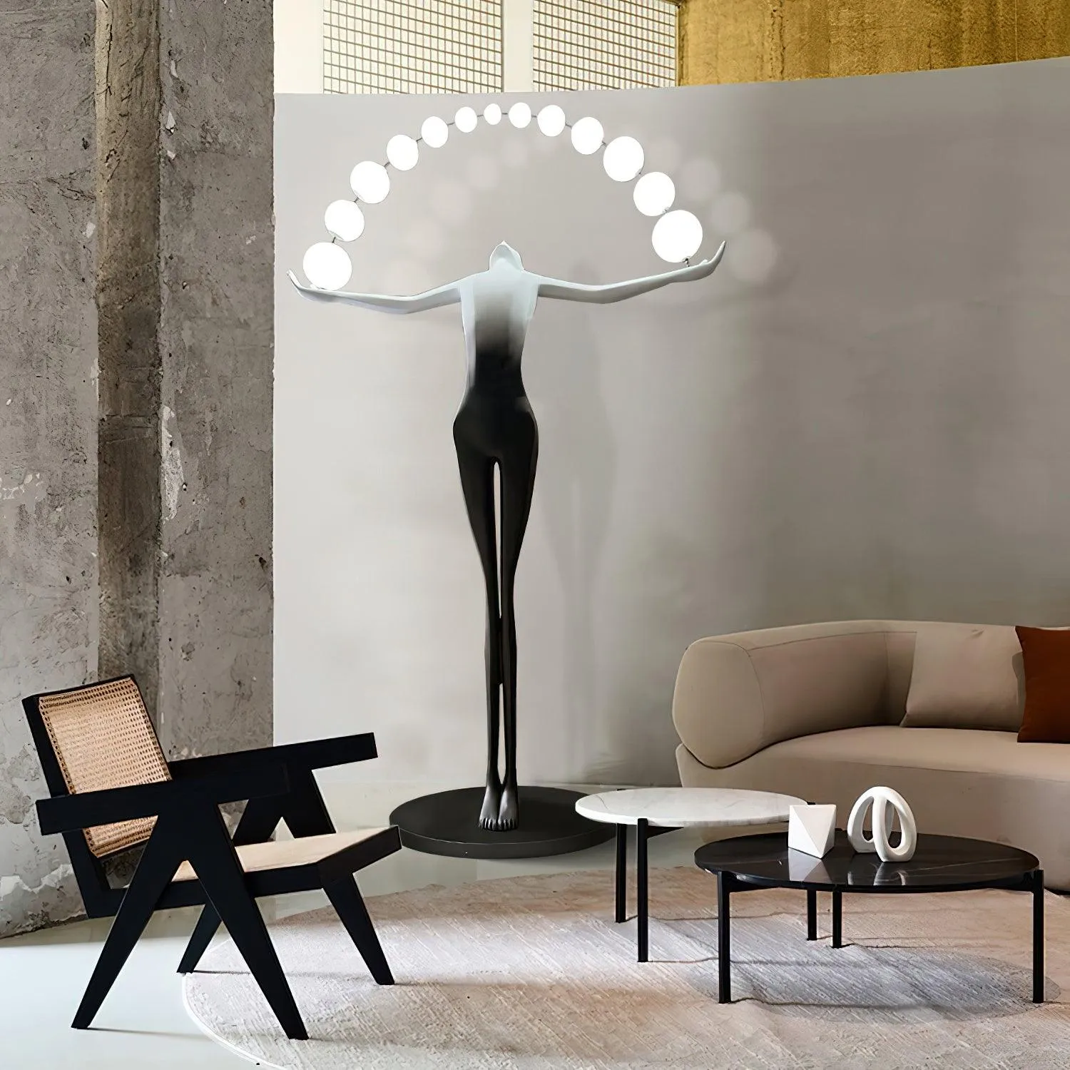 Liberty Sculpture Floor Lamp