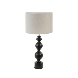 Maggie Over Sized Lamp with Linen Shade