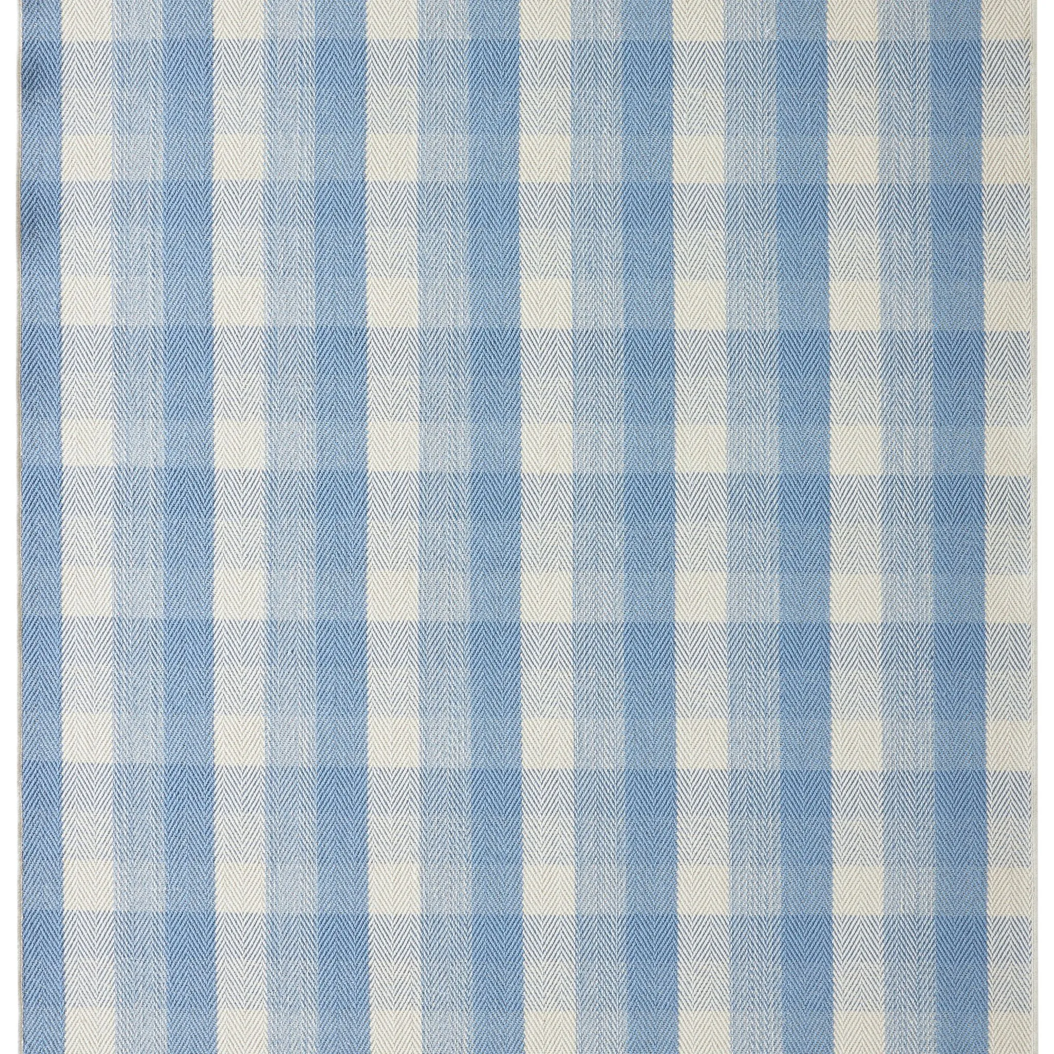 Maldon Flatweave, Hand-Made Carpet, Sky