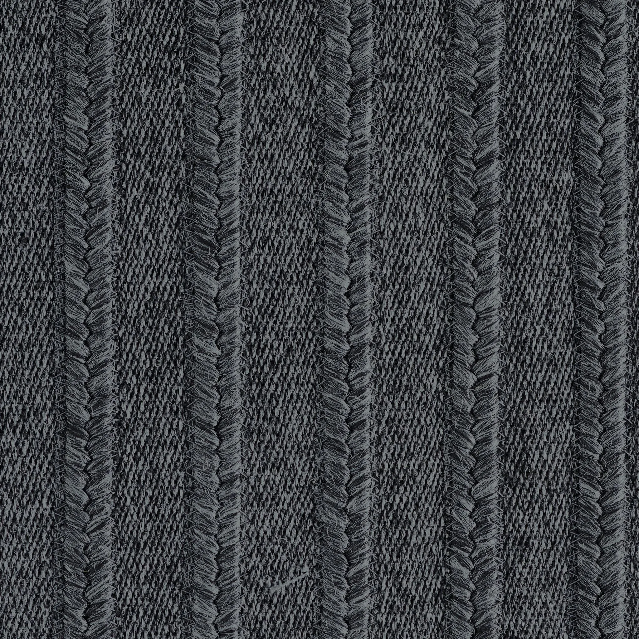 Mia Flatweave, Hand-Made Carpet, Charcoal