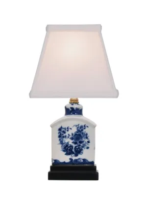 Mini Blue & White Porcelain Jar Table Lamp