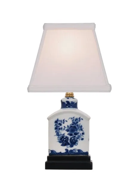 Mini Blue & White Porcelain Jar Table Lamp
