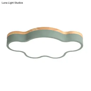 Modern Cloud Flush Mount Acrylic Ceiling Light for Bedroom