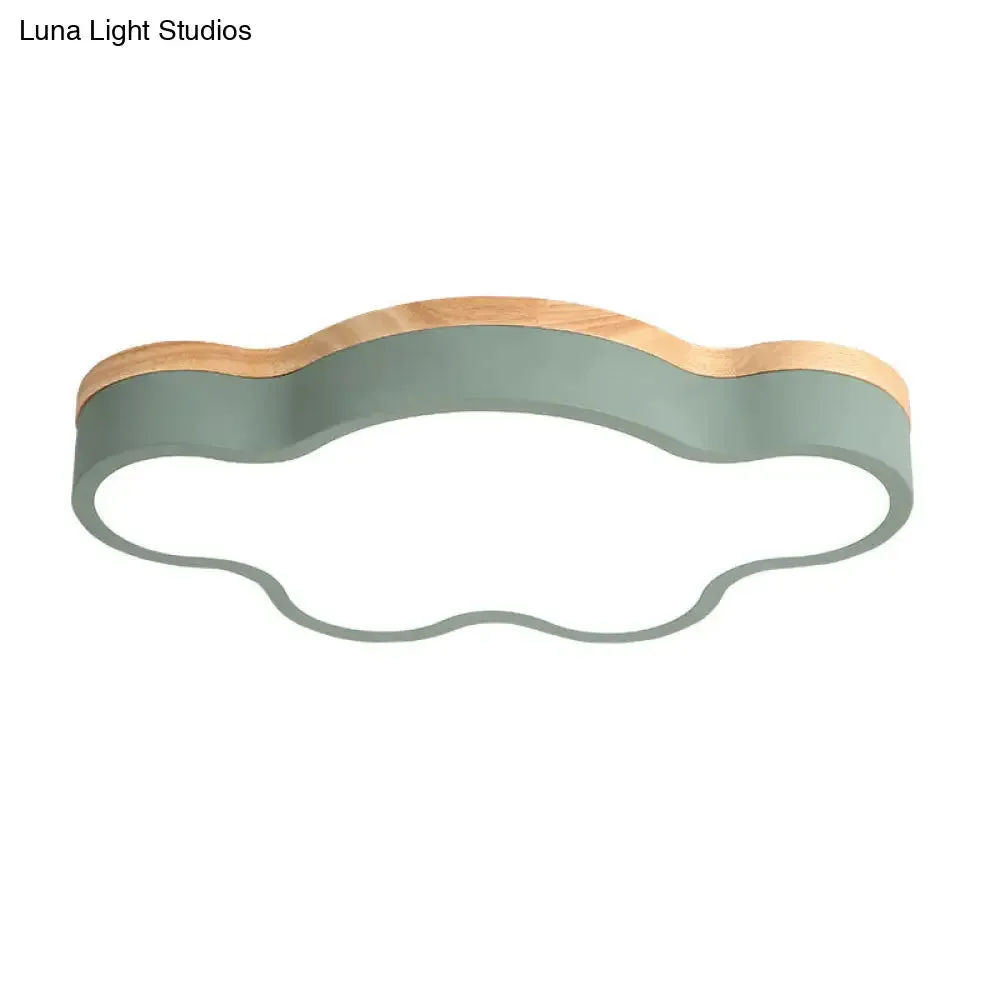 Modern Cloud Flush Mount Acrylic Ceiling Light for Bedroom