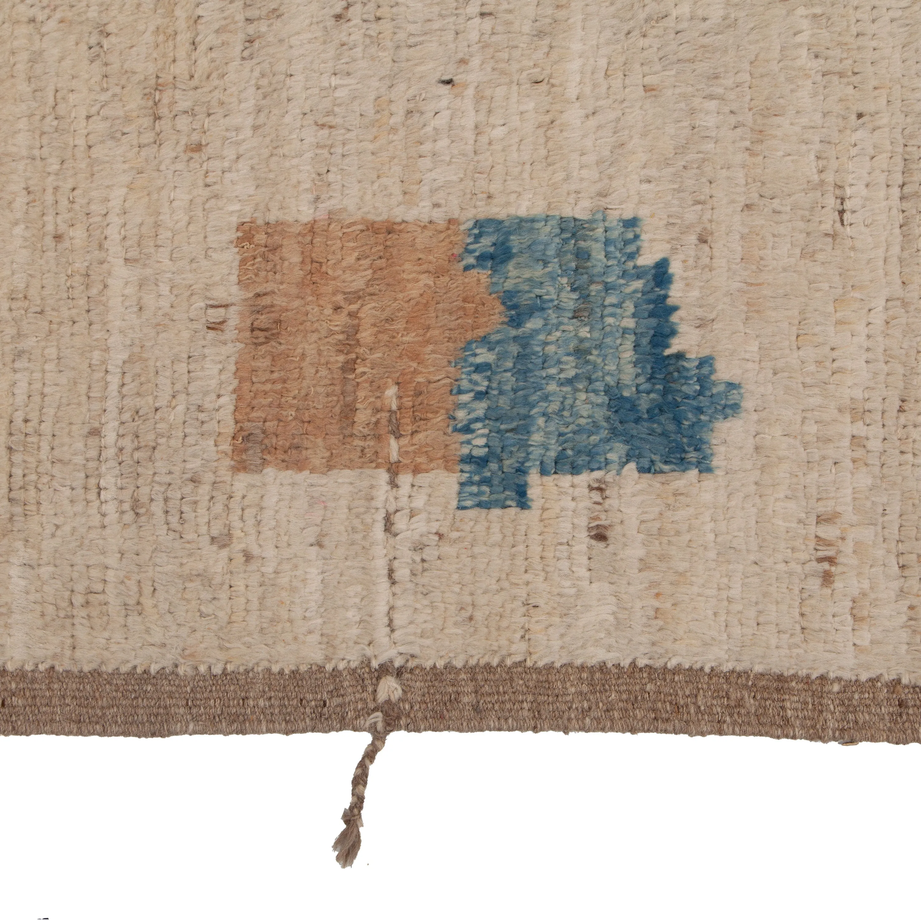 Multicolored Modern Wool Rug - 10' x 13'7''